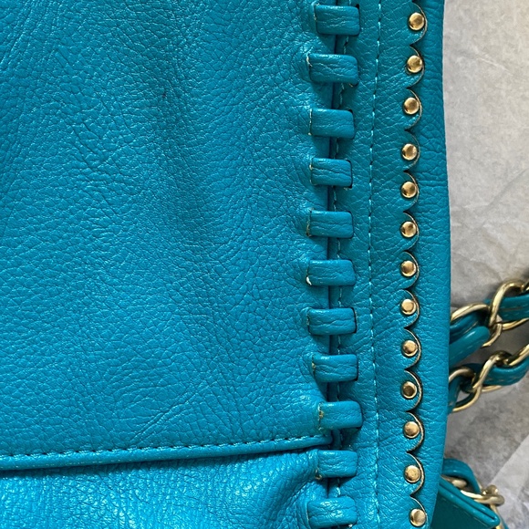 Big Buddha Teal Summer Purse - Picture 7 of 16